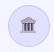sdvosb A circular icon depicting a classical building with a triangular pediment supported by three columns, representing a courthouse or government building. The design is primarily light purple with a subtle outline.